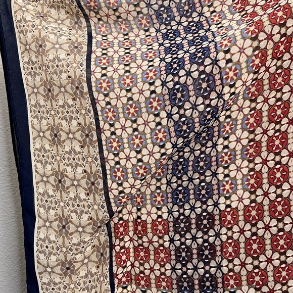 Catherines Boho Sheer Retro Open Front Sz 2X 3X Kimono Topper - Picture 5 of 10